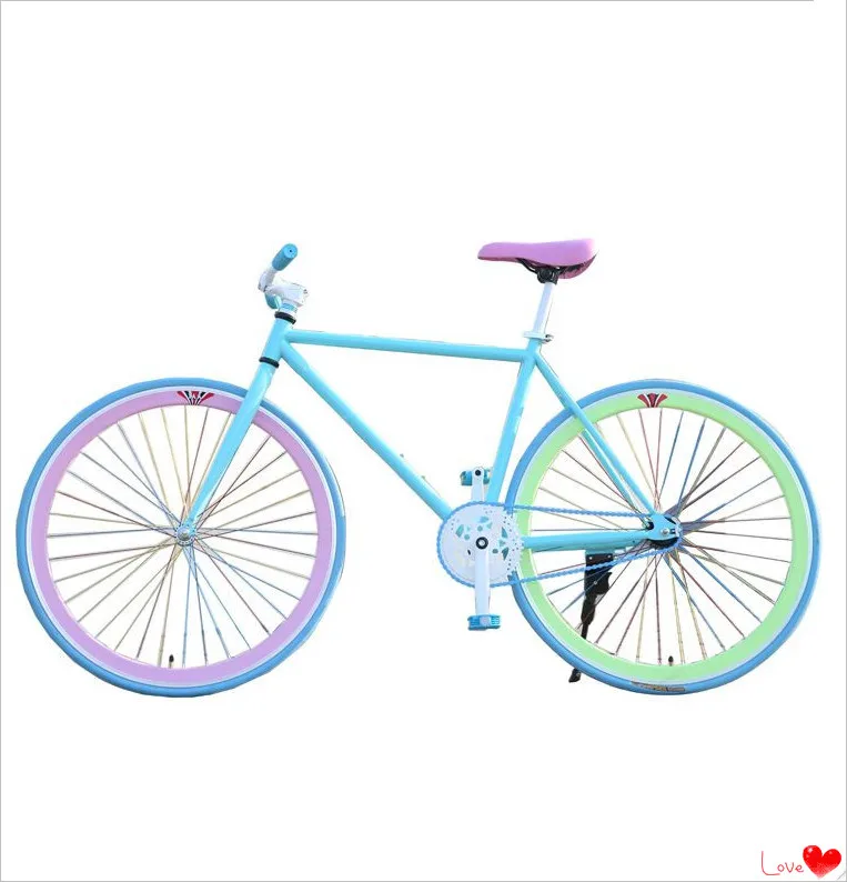 Celt Fixie Pink Good Price Classic Complete Frameset Fixed Gear