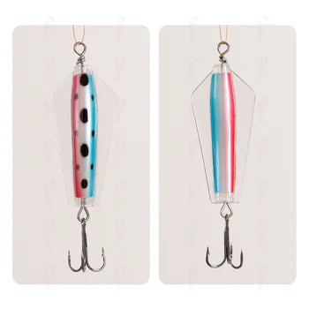 Factory ABS Plastic Ice Fishing Lure 11.5g WithTreble Fishing Hooks for Ice Fishing Saltwater Jigs – Metal Jig – view 5