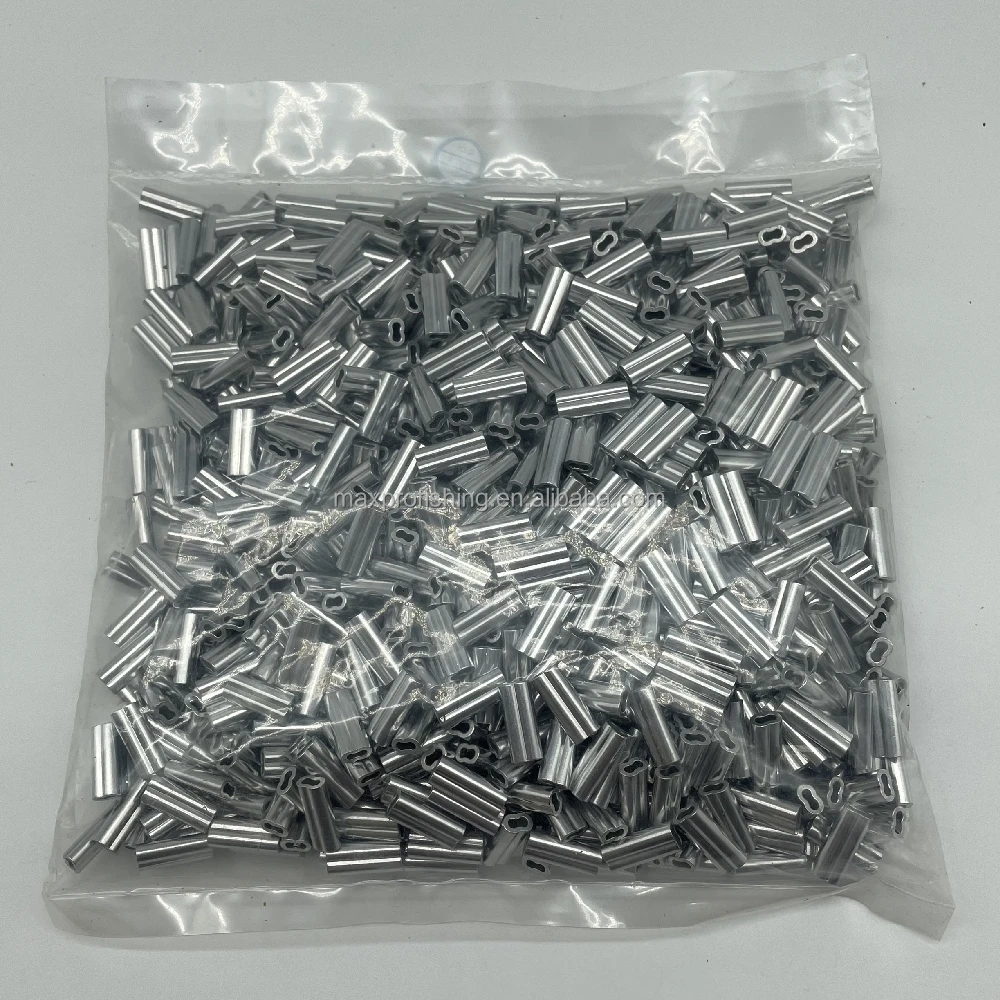 8 Type Dual Crimping Aluminum Crimps Double Fishing Sleeves Buy