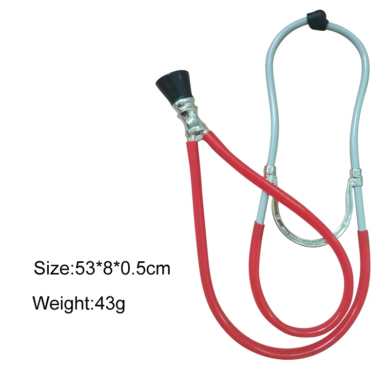 Высококачественный пластиковый стетоскоп Студенческая игрушка-стетоскоп косплей униформа врача и медсестры реквизит костюм для