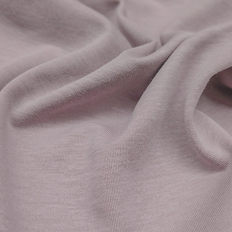 Factory Direct Sale Nylon/Cotton Fabric Interlock Material, Wholesale Solid Cotton Nylon Interlock Fabric for Yoga Wear/ factory