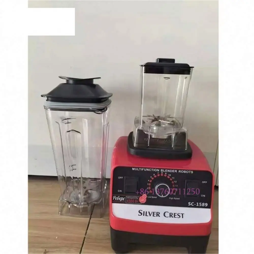 2 in 1 silver crest blender with 2 cups 4500w