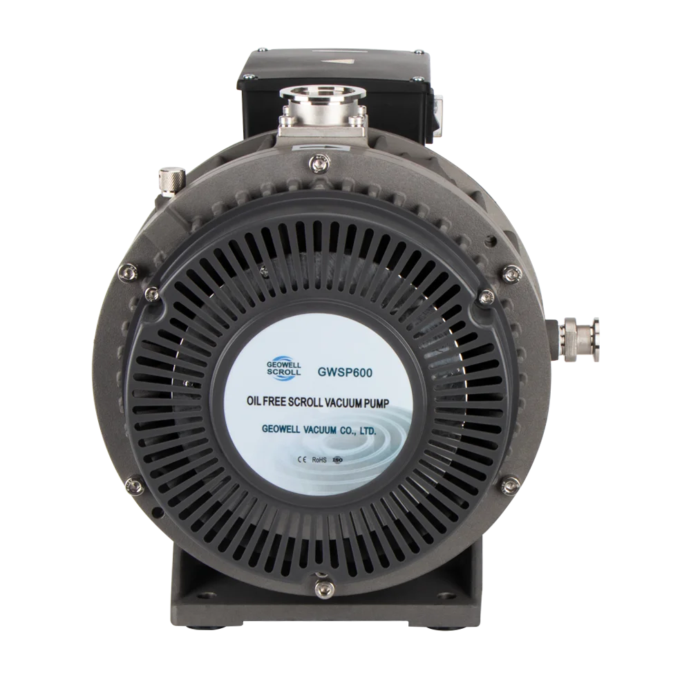 10L/s Pumping Speed GWSP600 Low Noise Maintenance-free Oil-less Air Vacuum Pump Oil-free Scroll Pump