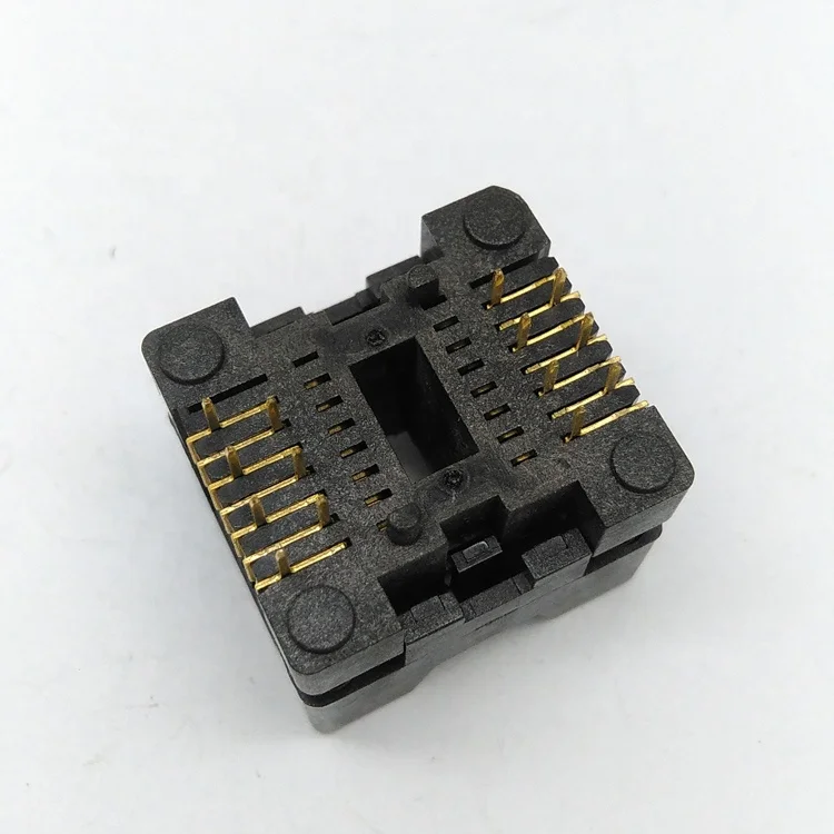 Taidacent SOP14 Aging Burn in Socket Test Socket Conversion Block OTS-16-1.27-03 Programming Block SOP 14 Pin IC Socket