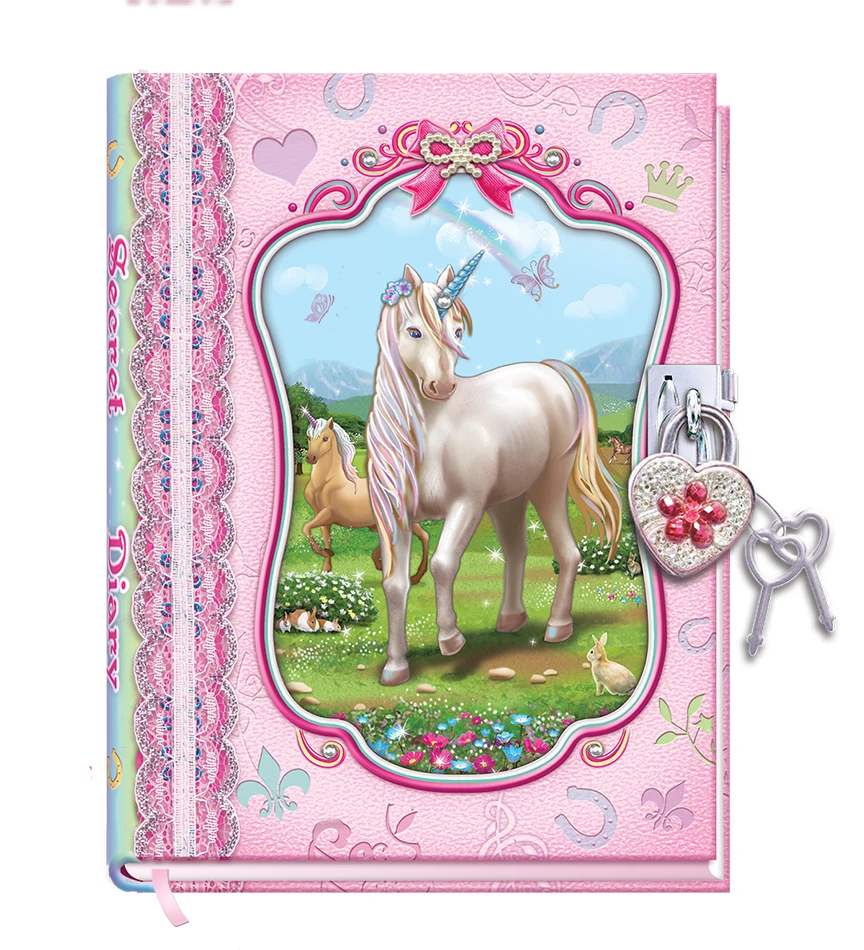 Reliable Quality Wholesale Diary Hardcover Diary Journal Notebook For Girl With Lock