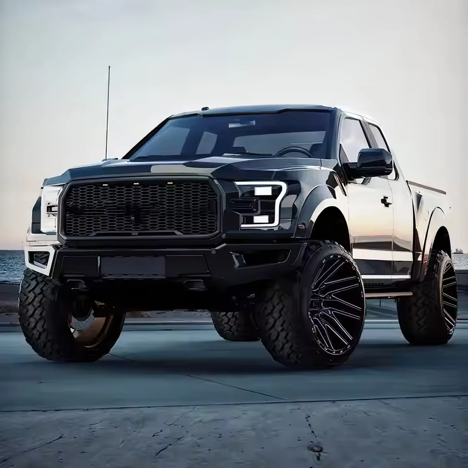 XL Forged Wheels Offroad 22x12 6x135 6x139.7 6x127 Off Road Rims 4x4 for Land Rover Range Rover Defender Dodge Ram Pickup SUV - Image 3