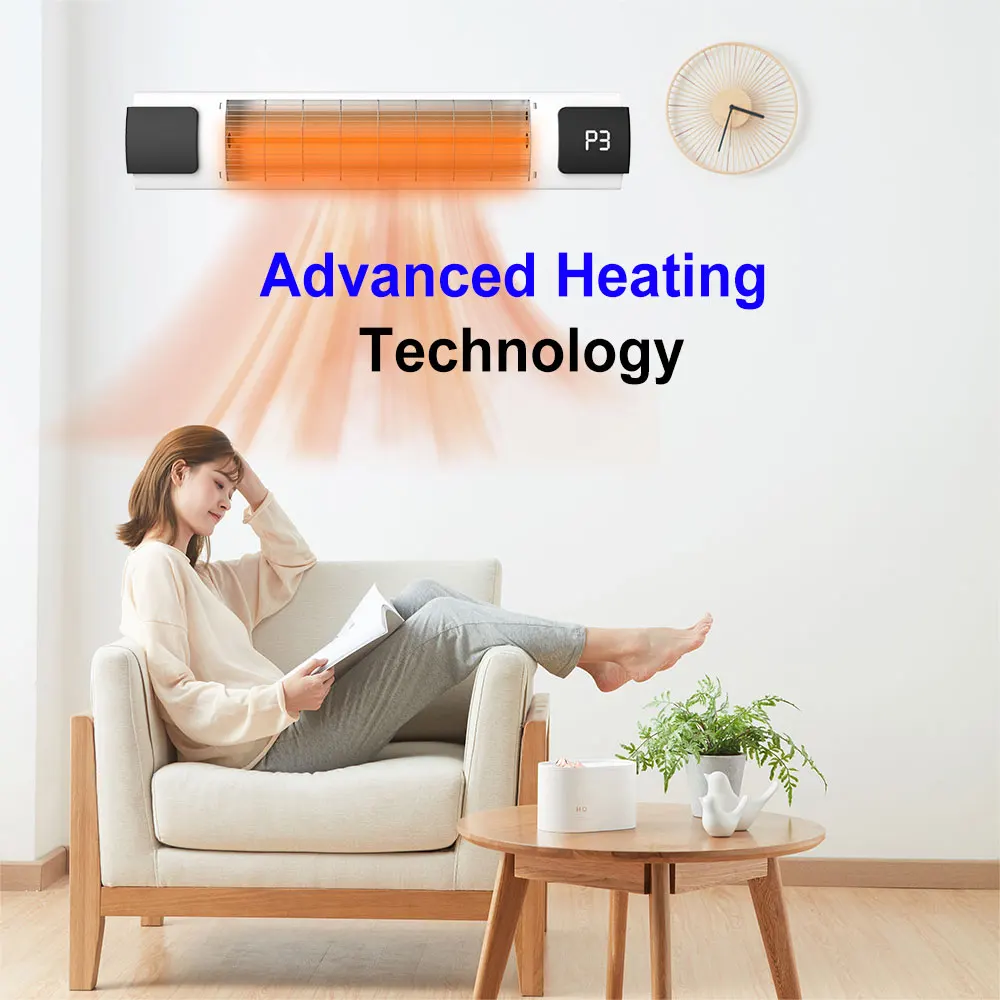 Remote Controlled Heater, Waterproof, 1500W - detail 10