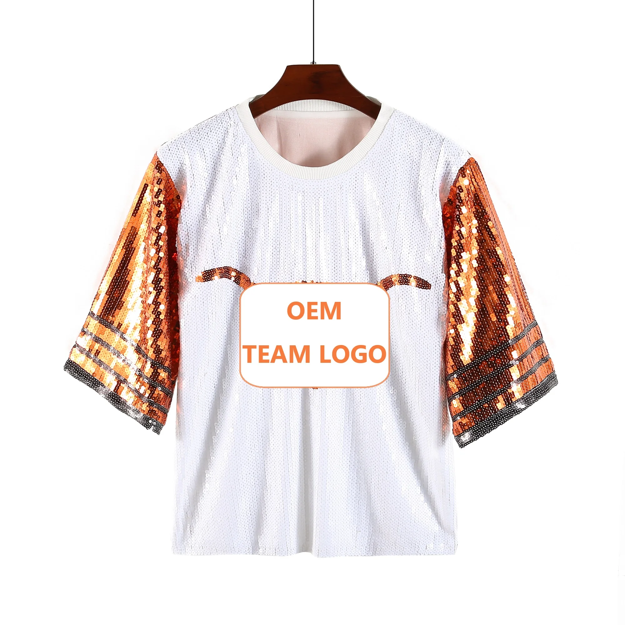 gold game day dress Purple & Gold Sequin Game day Dress – SASH Clothing Bar main image 1
