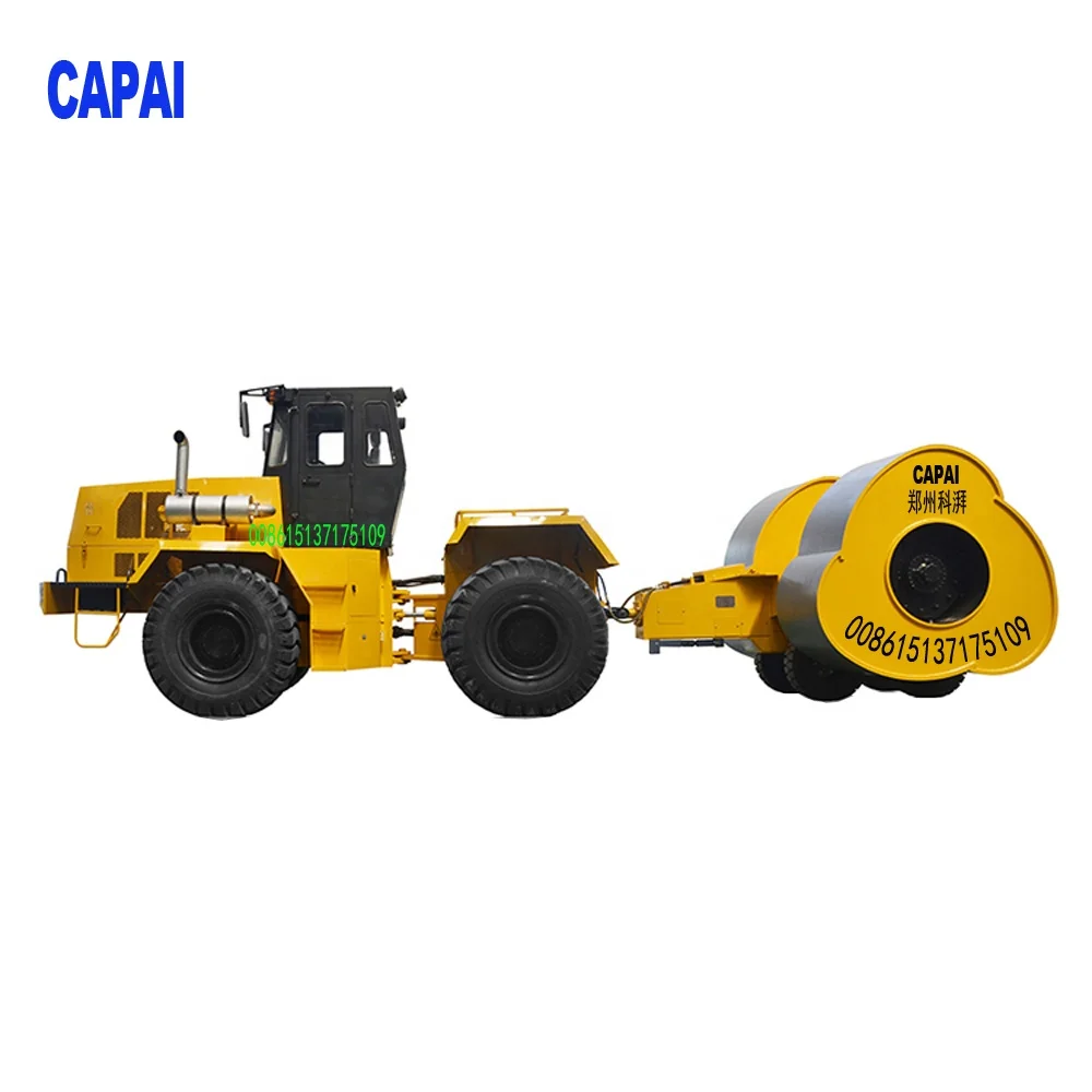 Landpac Impact Compactor Road Roller Double Drum Vibratory Roller for Construction with Core Components Bearing Motor Engine