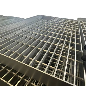 Aluminium Stainless Steel Grating Walkway Driveway Design Factory Price Building Cover Supplier Steel Grating