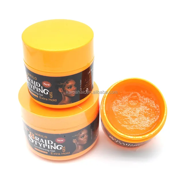 Factory Hot Sale Hair Braid Gel Extra Hold Twist Loc N Gel Edge Control Shine and Hold Braids Styling Braiding Gel
