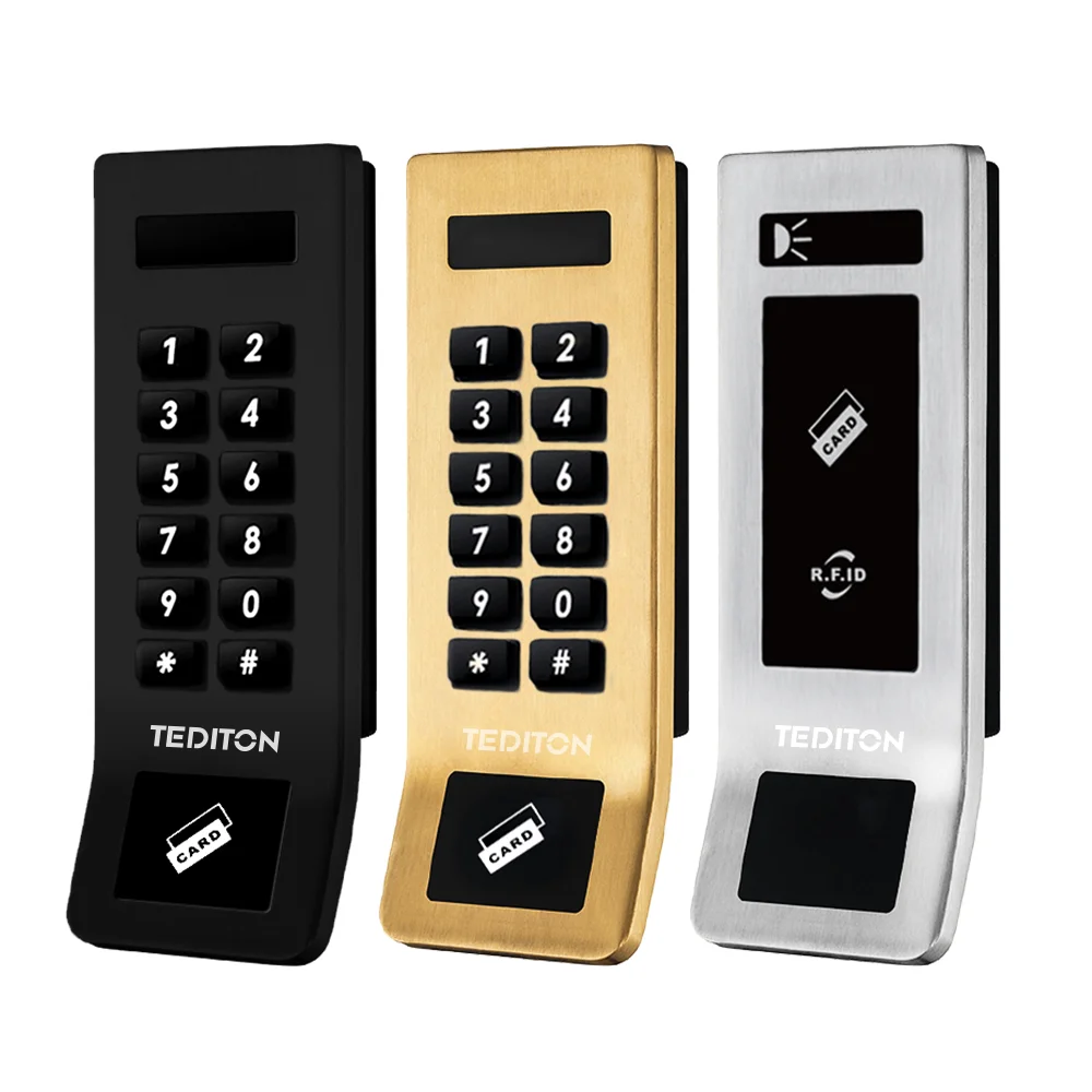 Drawer File Cabinet Smart Card Door Lock RFID Electronic Password Wooden Smart Cabinet Lock for Drawers Locker Lock