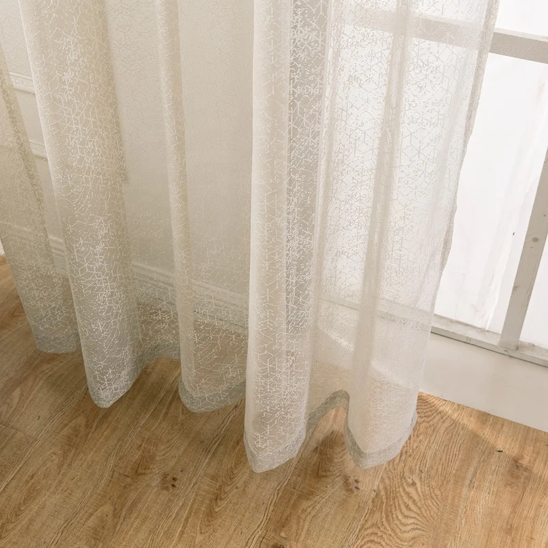 Custom Transparent Tulle Curtains