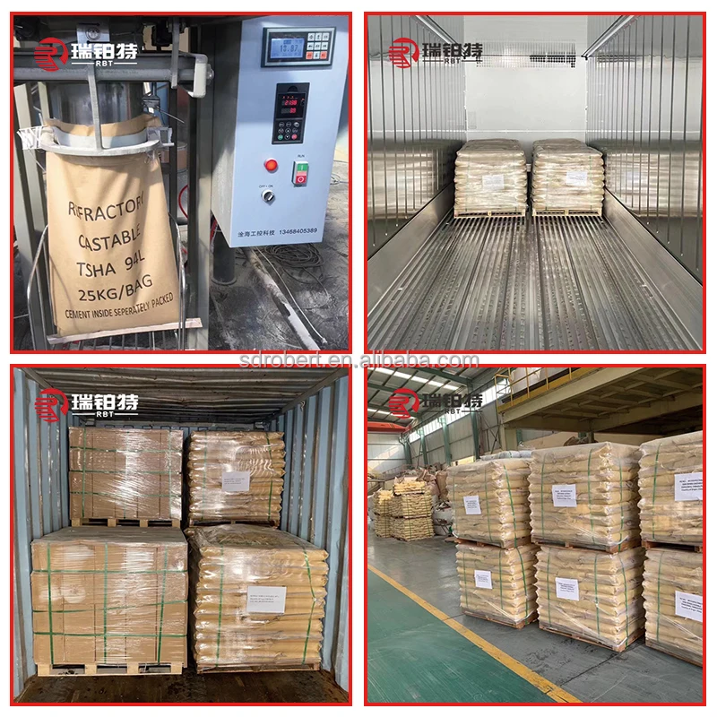 High Temperature Clay Refractory Castable