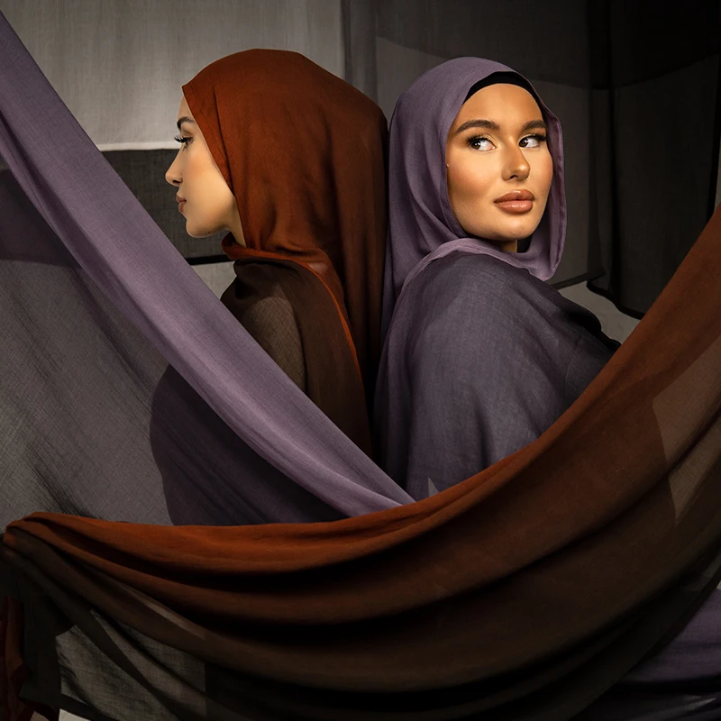 Hijab For Women Geyoga Hijab Ombre For Women Modal Hijab Scarf