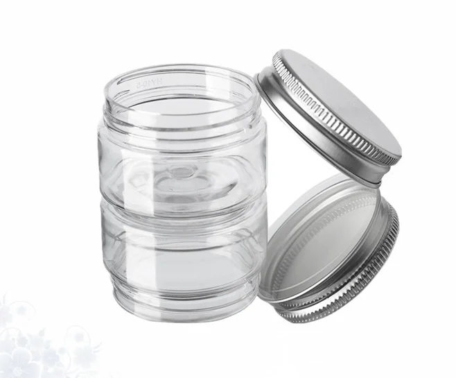 hot sale 50ml 100ml 250ml 500ml 1000ml plastic food jar stash jar