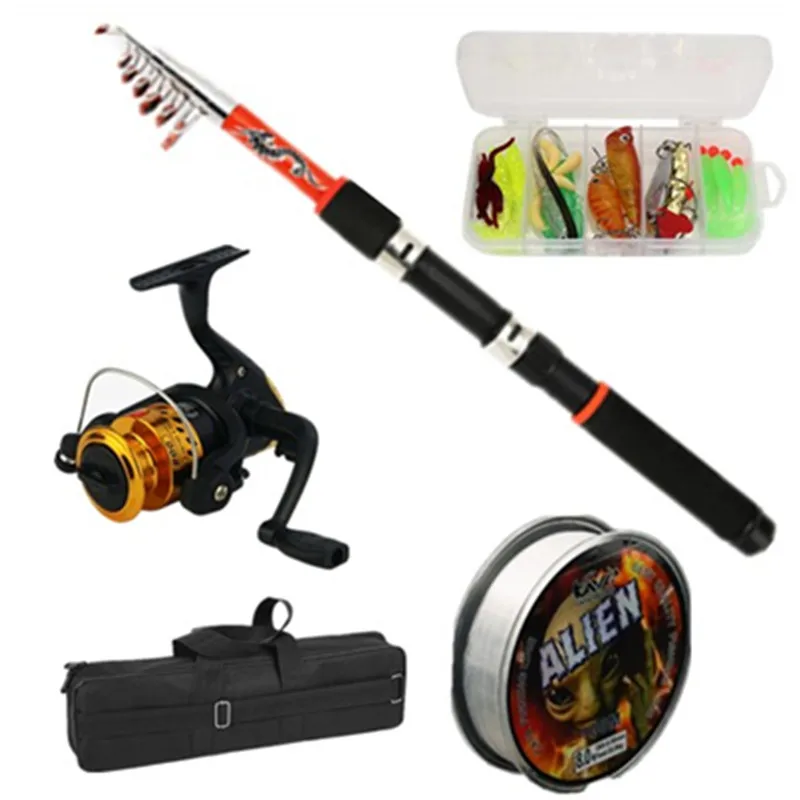 telescopic fishing rod sets