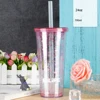 Coperchio Rosa + Glitter Rosa