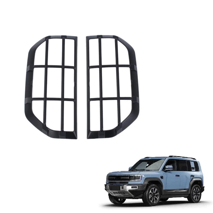 Tail Light Cover for FangChengBao Leopard 5 Accessories ABS Carbon Fiber Pattern Tail Lamp Cover Exterior Accessory