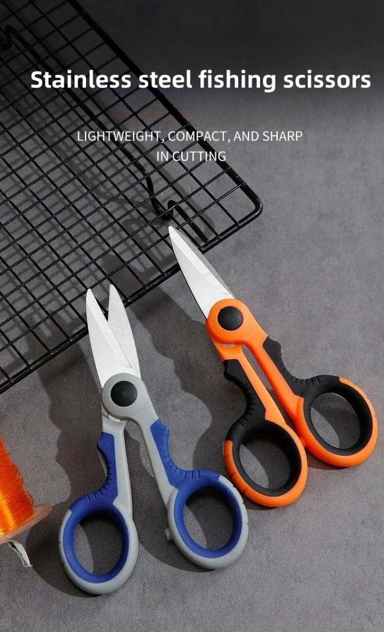 Letoyo Fishing Scissors Pliers Stainless Steel Carp Fishing Scissors