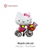 Bicicletta gatto carino