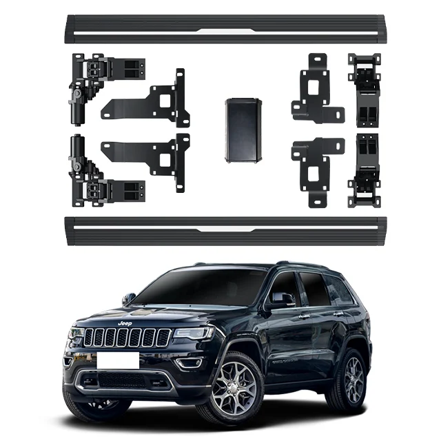 Exterior Accessories Parts Car Door Led Threshold Electric Side Step for Jeep GRAND CHEROKEE Running Board