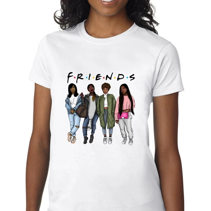 Camiseta Negra Con Estampado Mágico Para Mujer,Camisetas De Manga Corta  Para Mujer,Remera Informal De Black Lives Matter De Junethth - Buy Gran  Tamaño Camiseta,Amigos Par Camiseta,El Mismo Estilo Para Hombres Y Mujeres