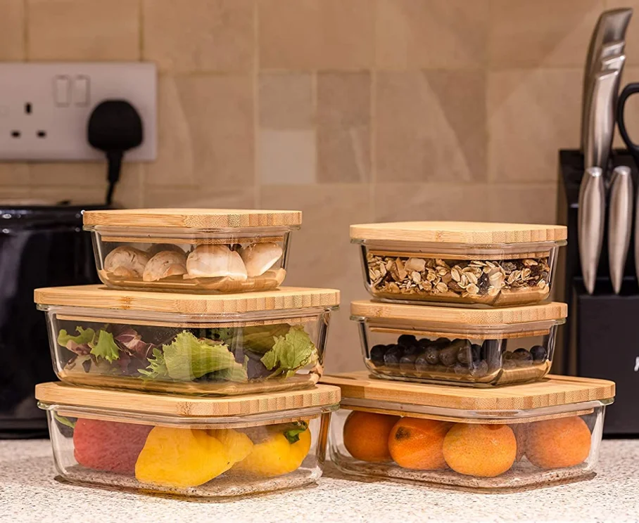 Igluu Contenitori per Alimenti Con 1 Scomparto (Set Di 10) – Senza BPA, Riutiliz