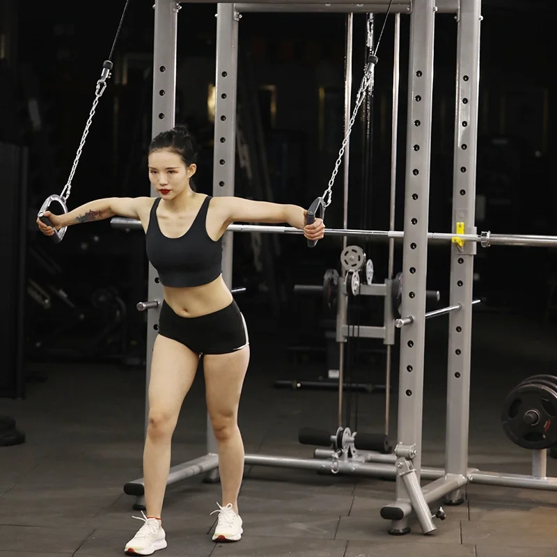 Multi Functional Trainer Smith Machine Squat Rack Wall Mounted