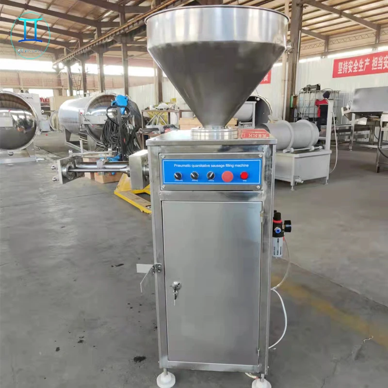 Small Automatic Sausage Fillings and Linking Machine