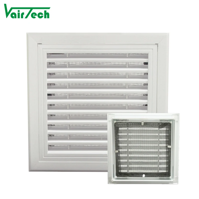 Hvac Air Conditioning Plastic Hinged Return Air Grille Ceiling ...