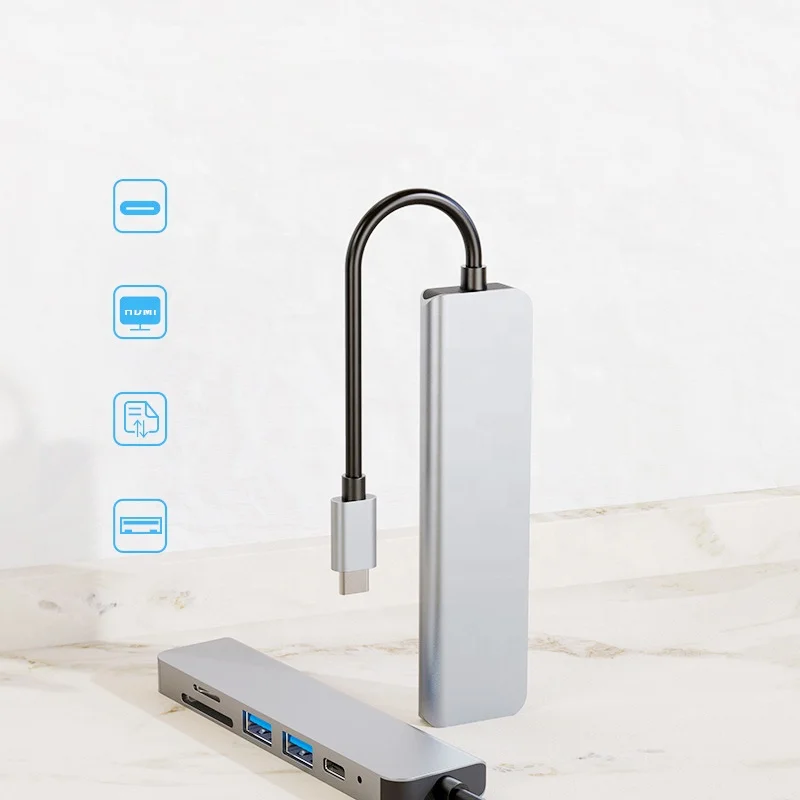 Genuine Usb C Adapt Hub  3.0 Mokin Notebook Computer Pro Multiport Adapter