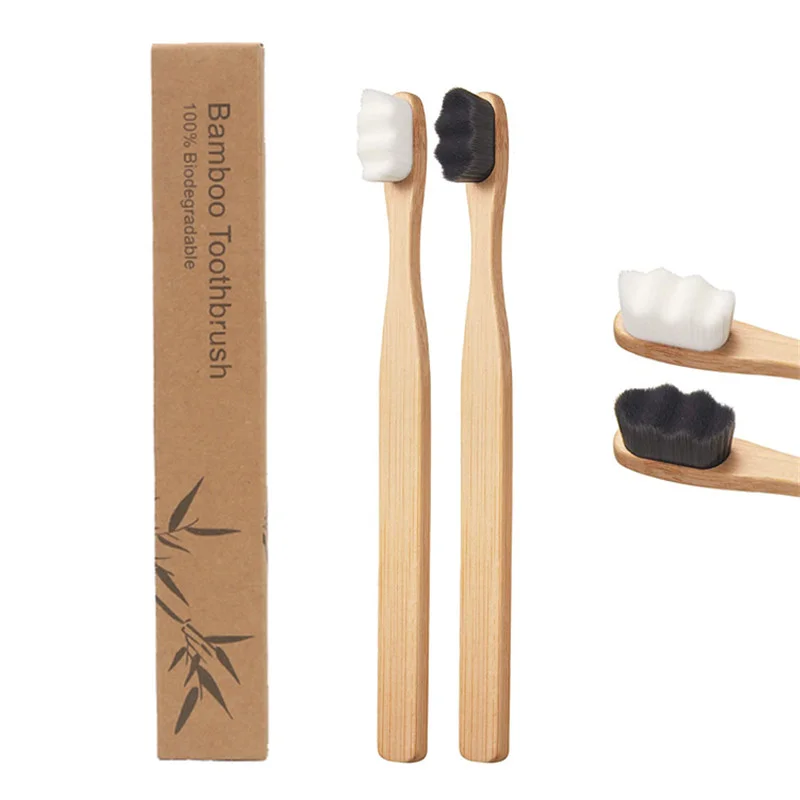 Eco Friendly Toothbrush Free Samples Custom Soft Bristles Bamboo Toothbrush