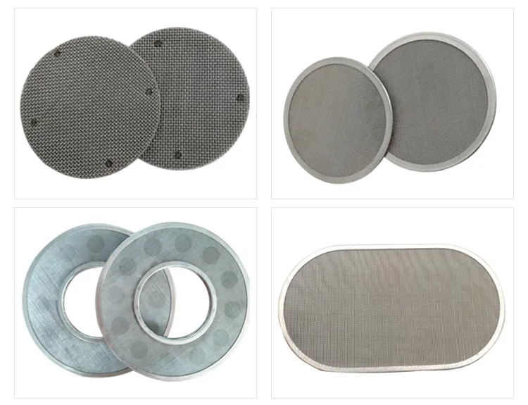 Stainless steel micron 20 30 40 50 60 80 100 mesh wire cloth filter mesh disc