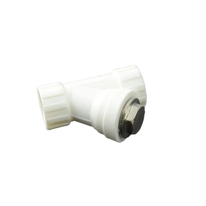 plastic PPR type Y filter valve