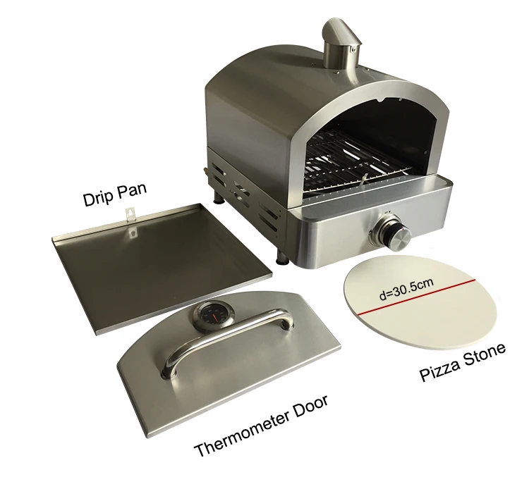 Household Outdoor Stainless Steel Gas Pizza Oven Buy Garth Pizza Oven