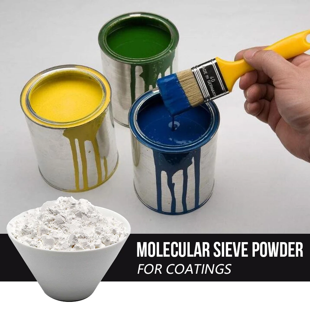 Absorbing Moisture and CO2 3A 4A 5A 13X Zeolite Molecular Sieve Powder Adsorbent As Polyurethane-Based Desiccant Formulations