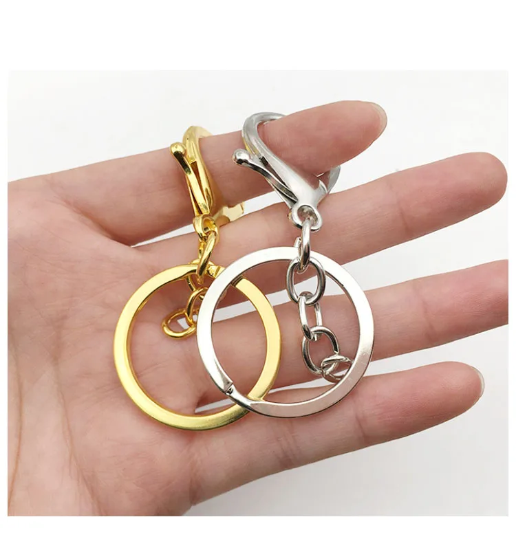 The BumbleBead Company Gold Split Keychain with Lobster Clasp