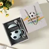 Conjunto de caja de regalo azul