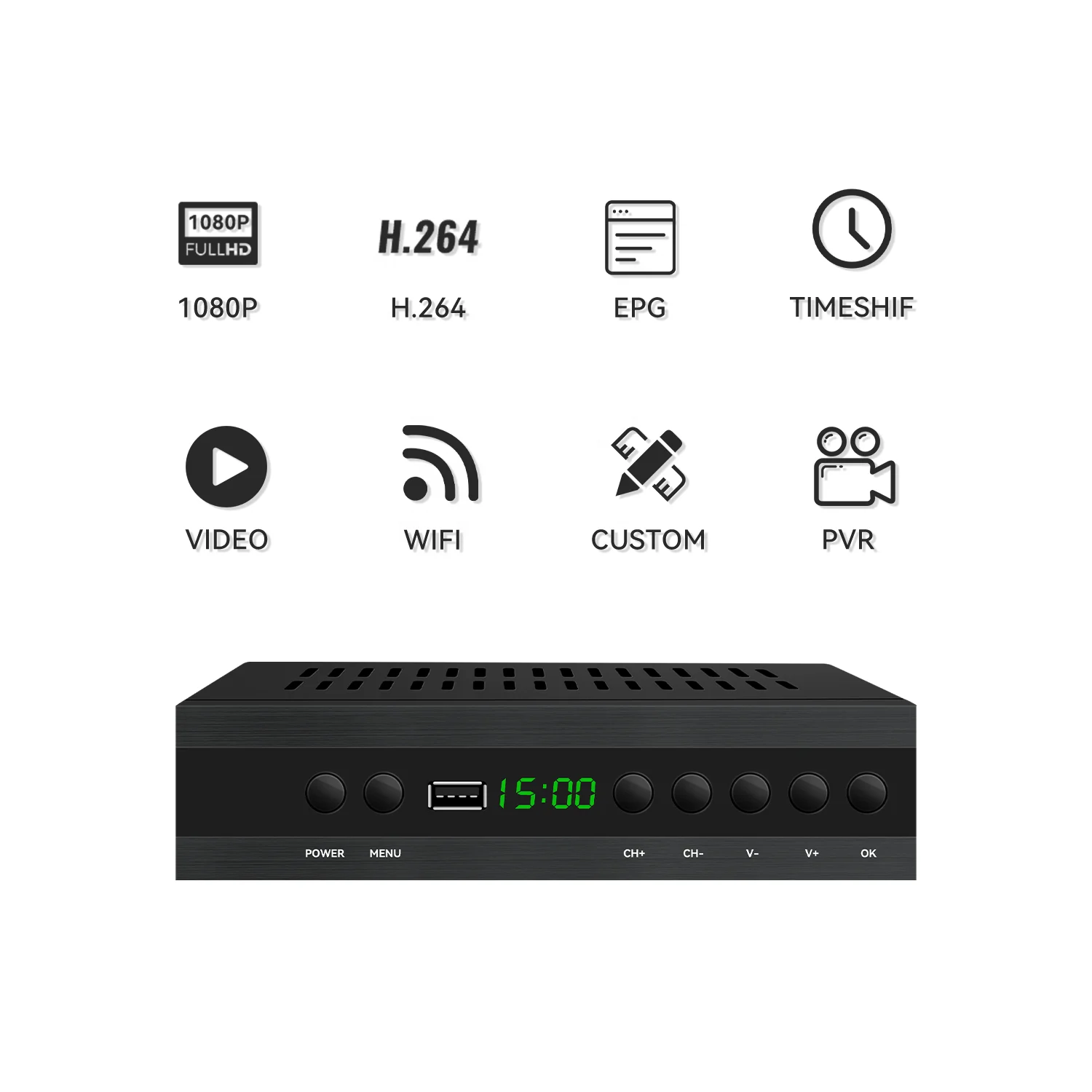 Alibaba.com: DVB-T2 Set-Top Box, H.264/H.265 Decoder, Digital TV ...