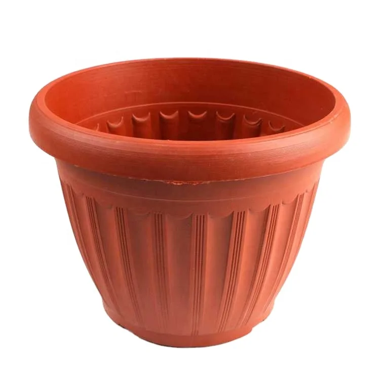 Brown Stain Pot Cover for 12'' Pot - Potomac Floral Wholesale