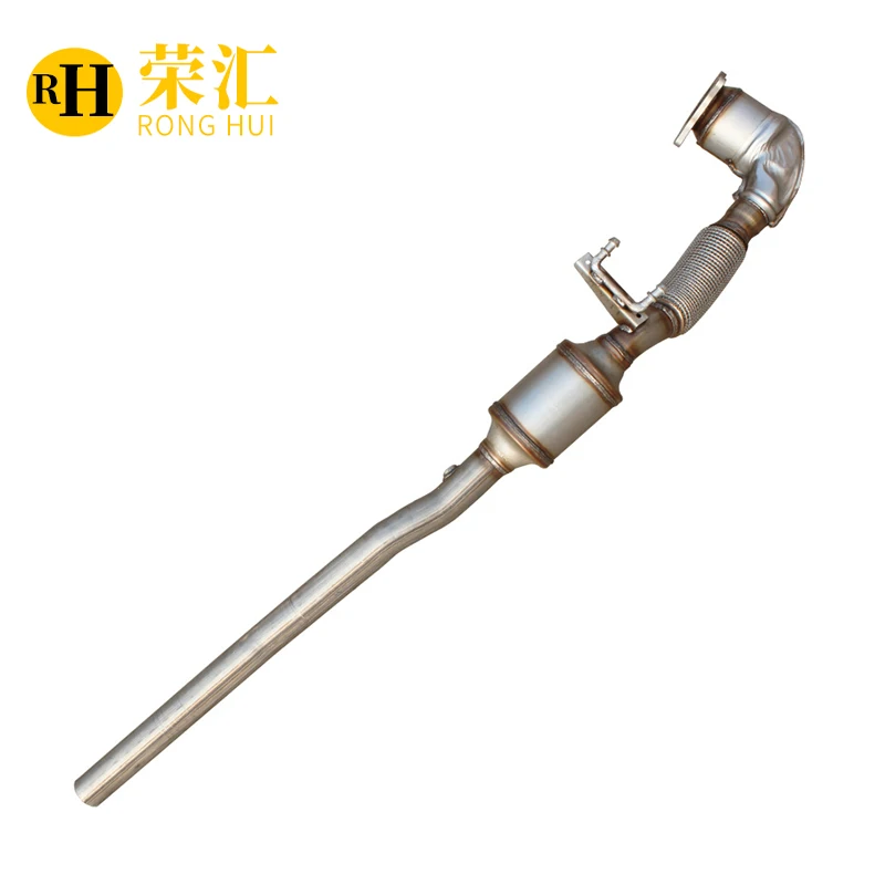 Ceramic Exhaust Catalytic Converter For Volkswagen For Vw Tiguan 1.8t 2 ...