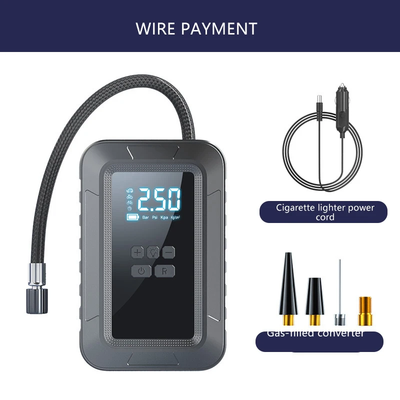 Portable 150Psi 7.4v Electric Air Compressor Wireless Car Air Pump with Plastic Tire Inflator Car Tyre Inflator - view 6