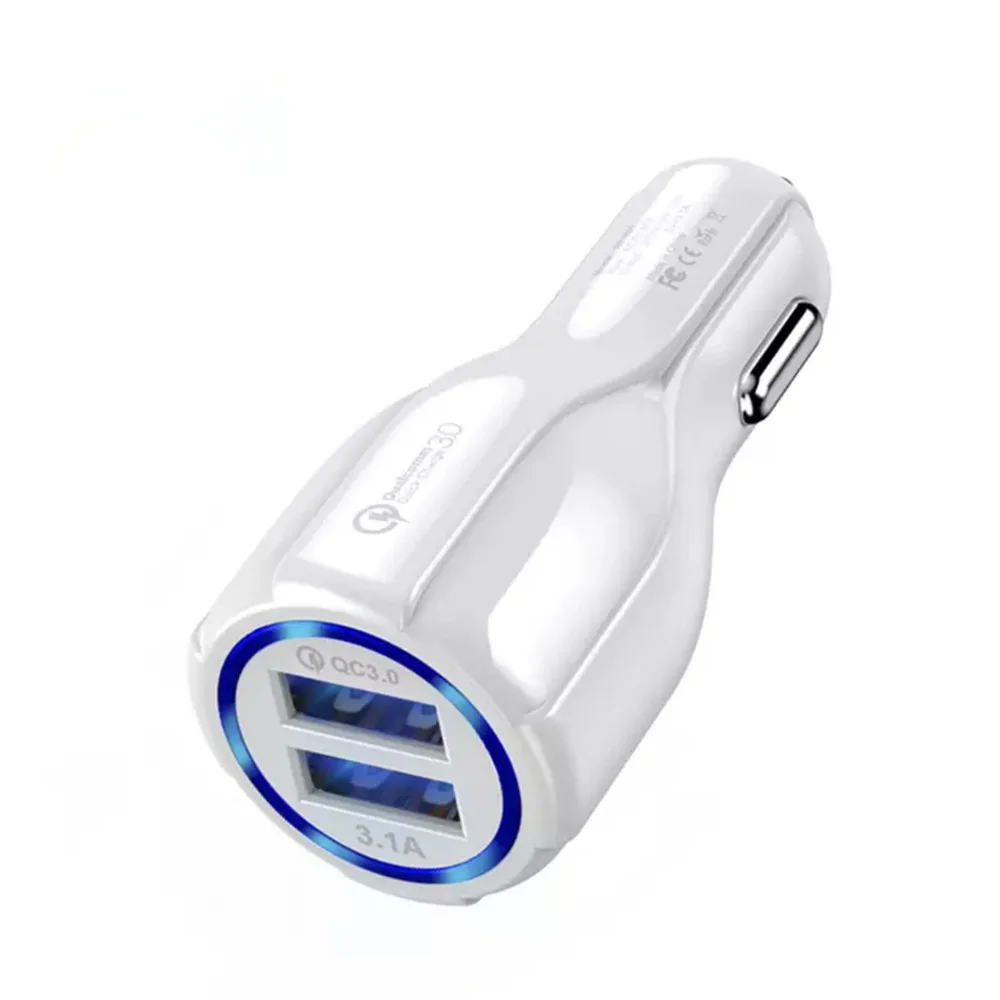 Dualport Usb Car Charger Adapter For Fast Charging Buy Usb Car