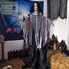 A standing female zombie ghost