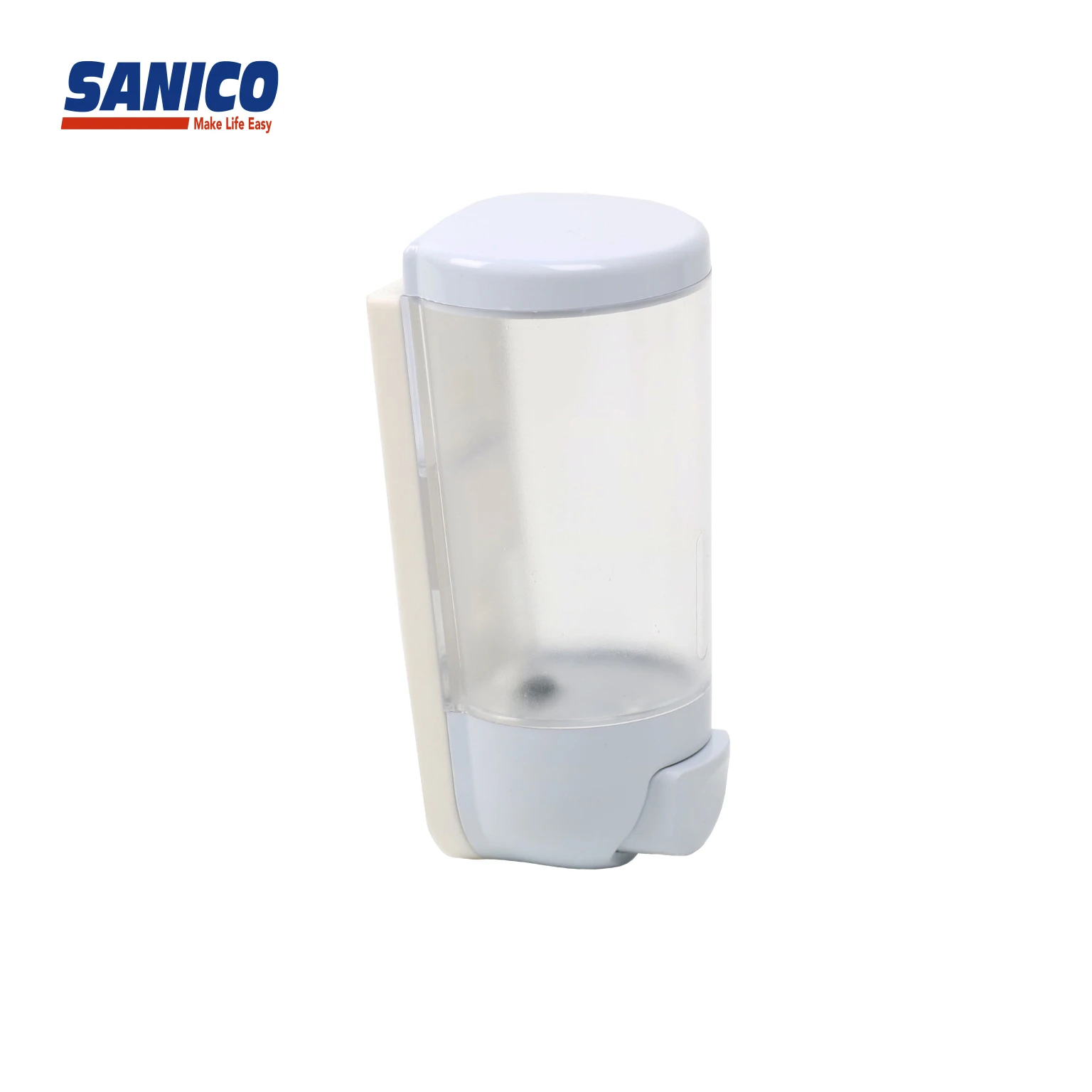 MQQ Sapone for Mani a Parete in plastica da 700 ml for Sapone da Bagno for Uso Domestico Color : Silver 