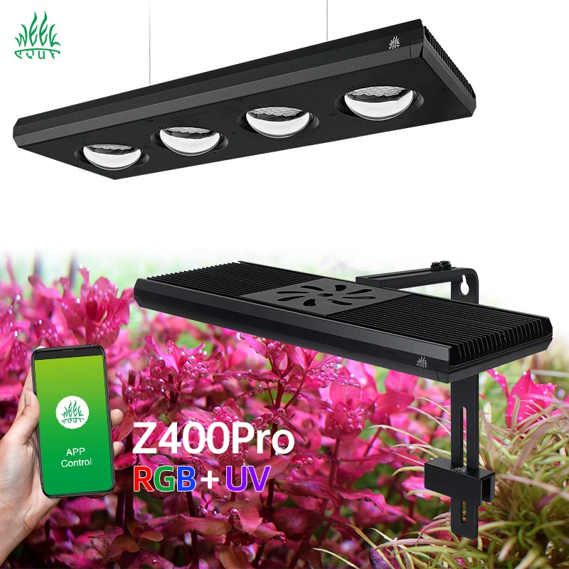 WEEK AQUA Z Series Pro Z400 LED Aquarium Light - 135W RGB+UV