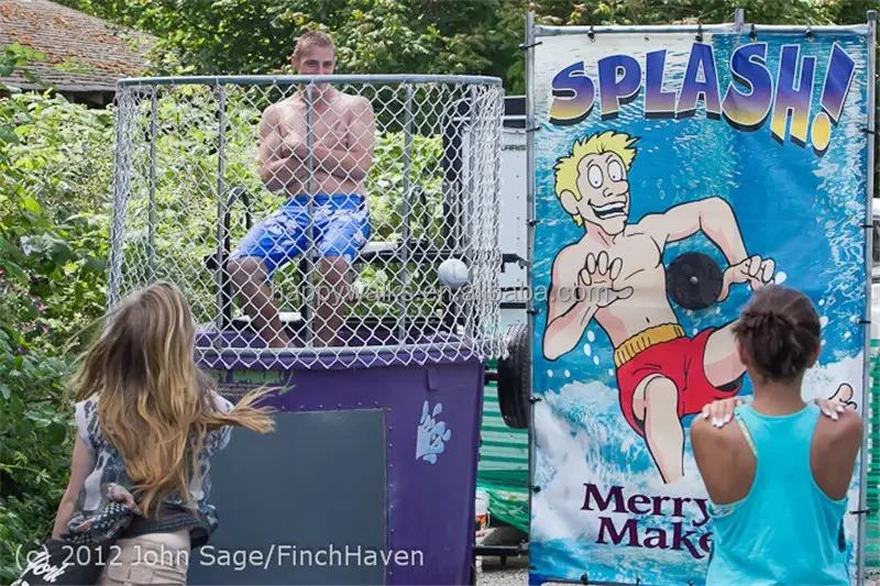 Portable Dunking Booth Water Dunk Tank With New Wingless Design Buy Water Dunk Tank,Portable