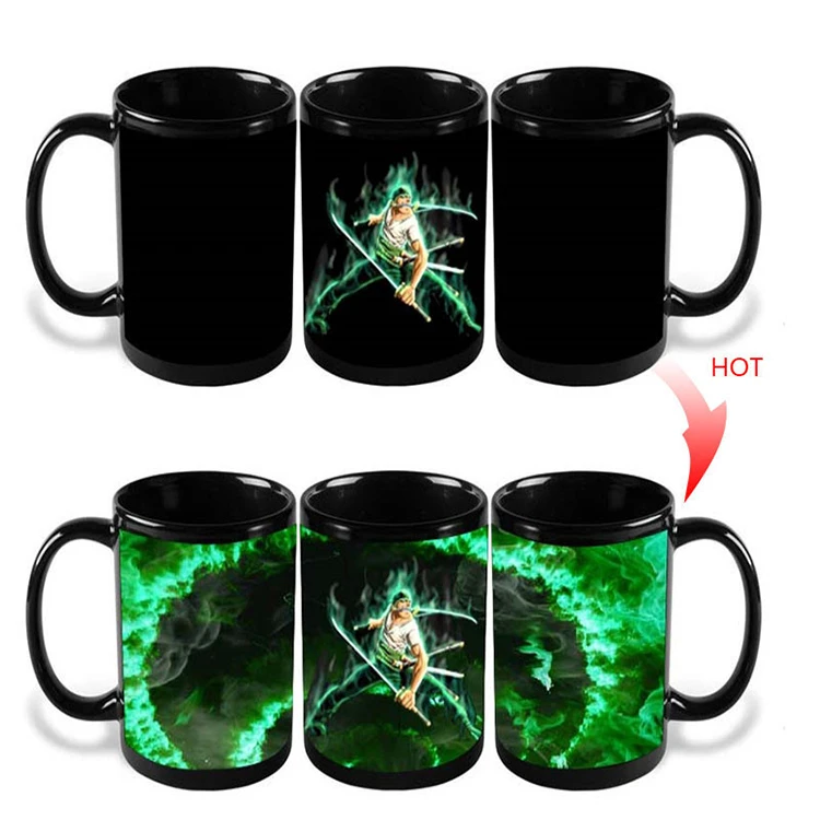 One Piece Road Fly Heat Mug Color Changing Anime Heat Transfer Print Coffee  Cup - Buy One Piece Anime,Heat Mug Color Changing,Coffee Mug Product on  