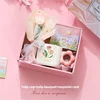 Tarjeta de flor de tulipán